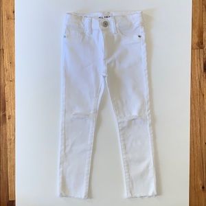 DL1961 White Chloe Skinny Denim